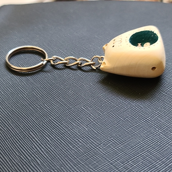 Very Cute Cat Key Chain wooded handmade for Cat lover - Picture 5 of 8